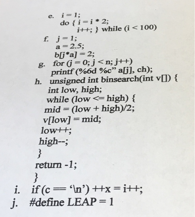 Solved Find The Syntax Errors In The Following Piece Of Code | Chegg.com