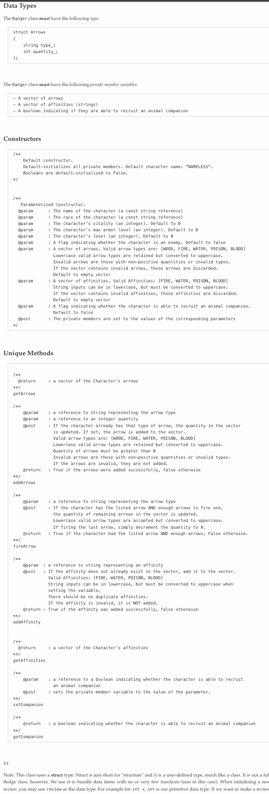 Solved please use C++, and do two separate file hpp and cpp | Chegg.com