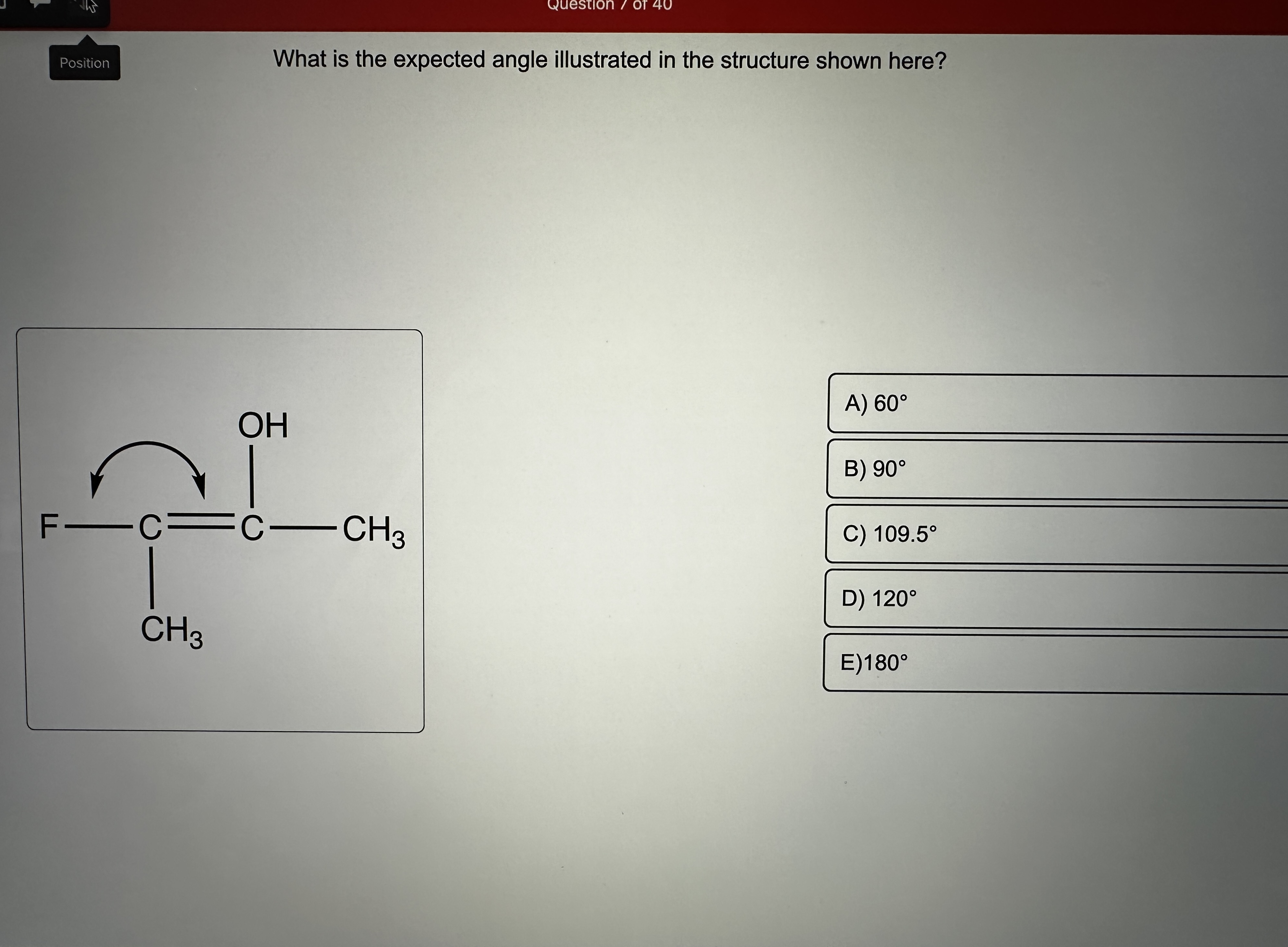 Solved What is the expected angle illustrated in the