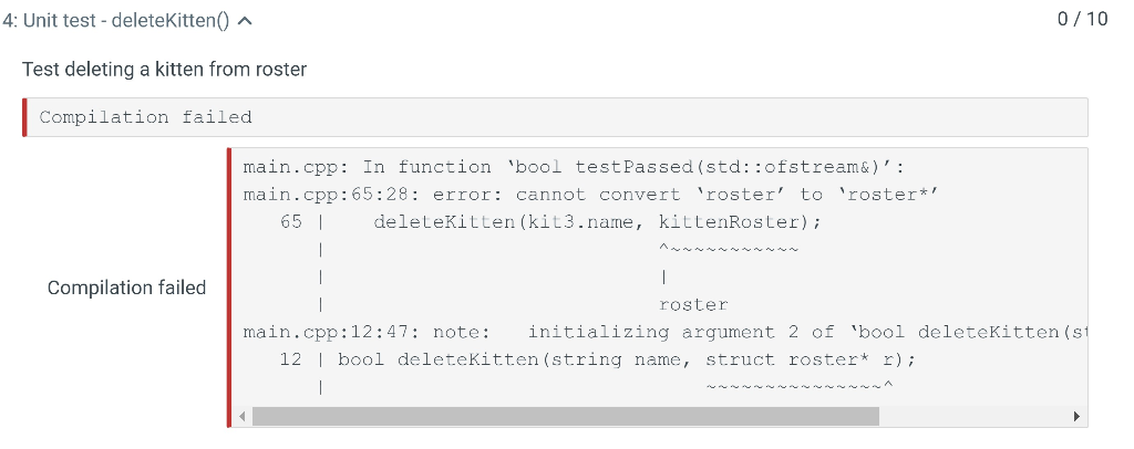 Solved This is my code for a project. However I keep | Chegg.com