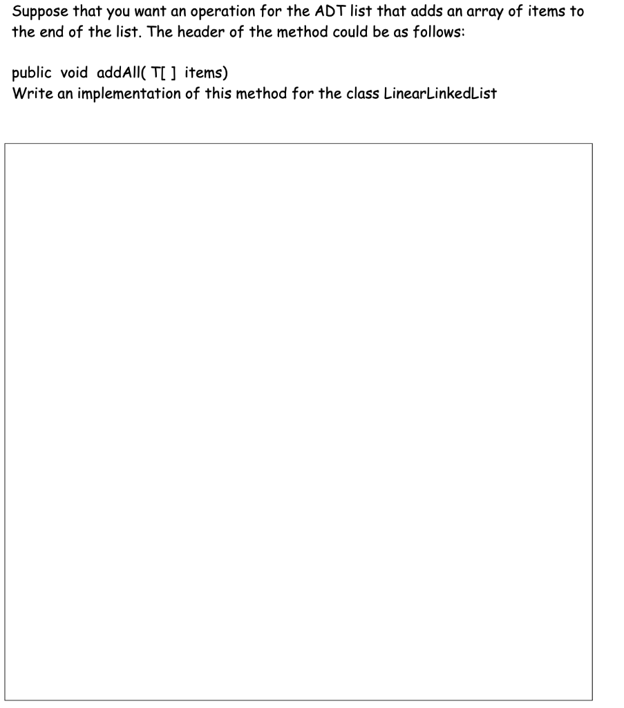 Solved answer in java code has to be different than others | Chegg.com