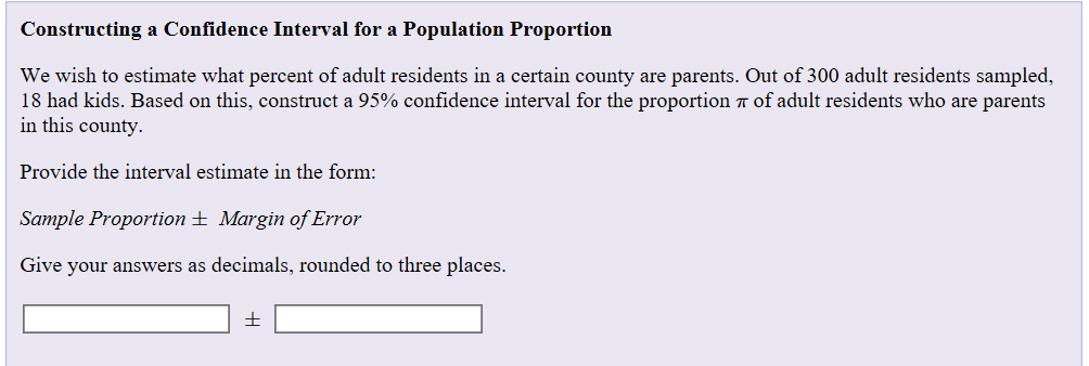 Solved Constructing a Confidence Interval for a Population | Chegg.com