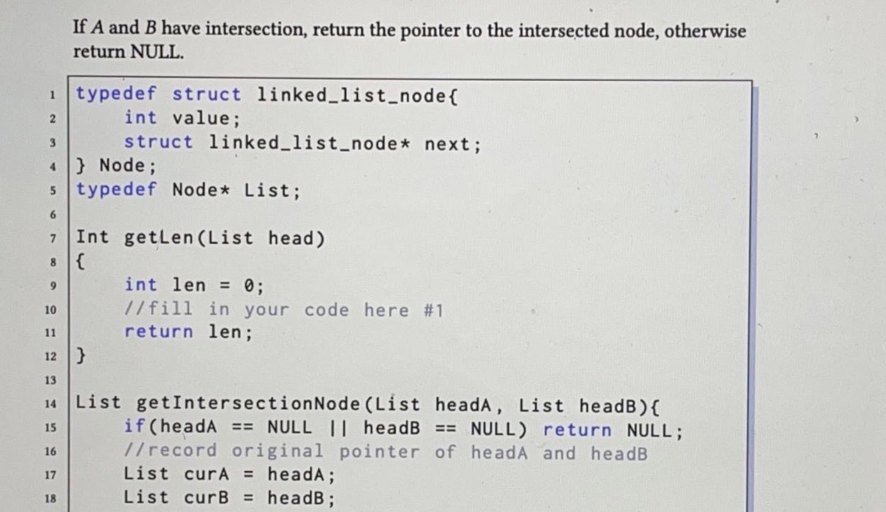 Solved [20 marks] Given the heads of two singly linked lists | Chegg.com