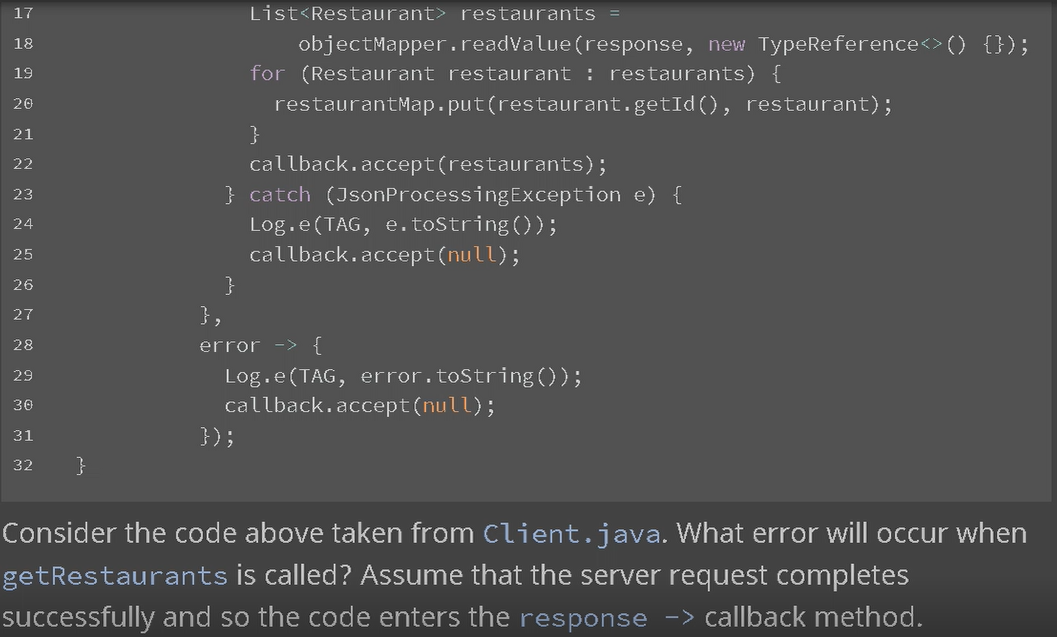 Solved 1 | Heavily simplified 2 public final class client { | Chegg.com