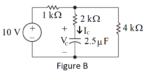 Solved ΑΛΛΑ, 1kΩ Σ2 ΚΩ 10 v(t) ο εικα ανο 10 V ξ4 kΩ V 2.5μF | Chegg.com