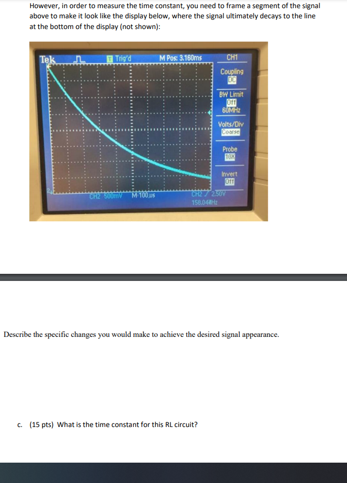 Solved 2. You build the RL circuit shown below in order to | Chegg.com