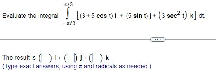 Solved Evaluate the integral | Chegg.com