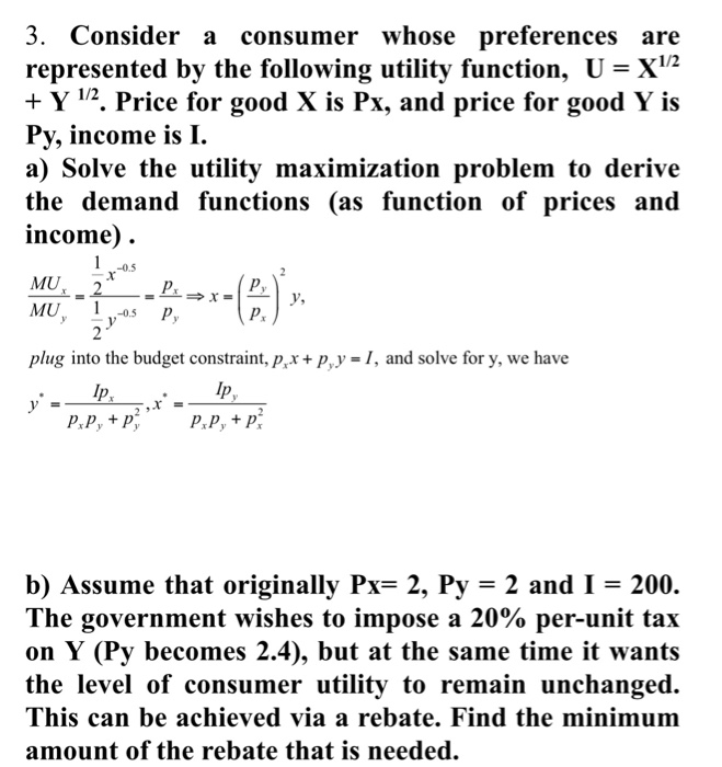 solved-3-consider-a-consumer-whose-preferences-are-chegg