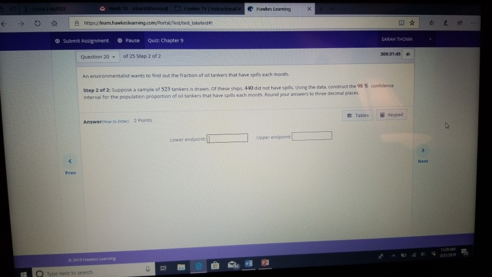 Solved Hawkes Learning X e