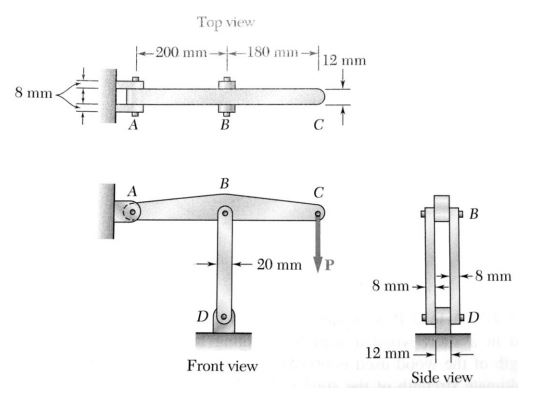 Solved Problem 1. (35 points) The structure shown in the | Chegg.com