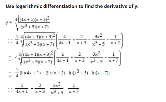 solved-use-logarithmic-differentiation-to-find-the-chegg