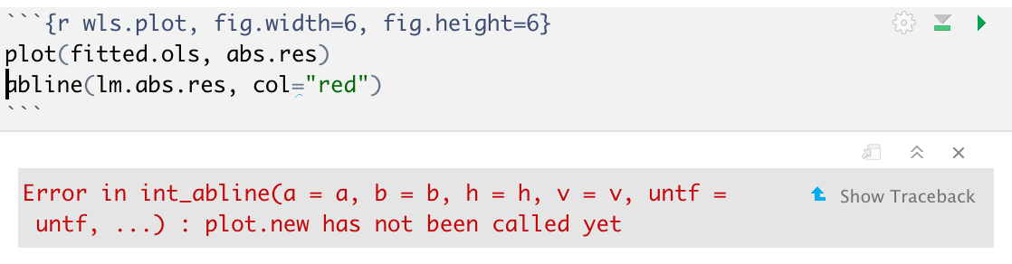 Solved How Can I Fix This Error I Am Getting In Rstudio? | Chegg.Com