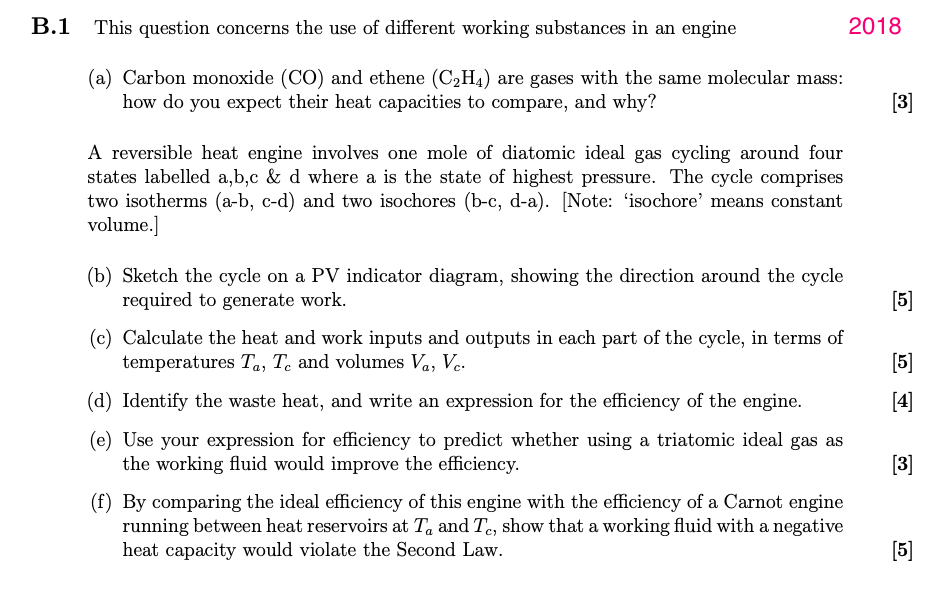 Solved B.1 This question concerns the use of different Chegg