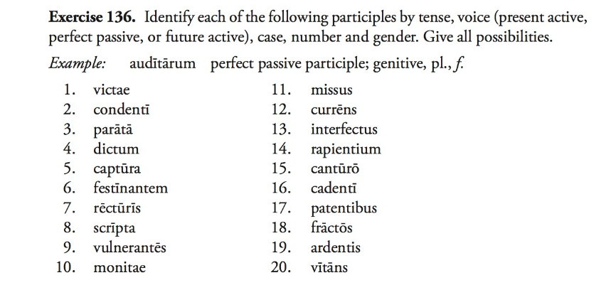 This is in latin by the way. I am aware it's not | Chegg.com