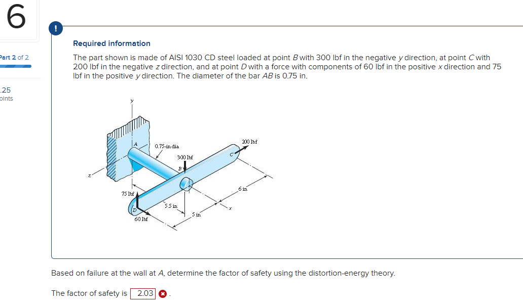  solved required information the part shown is made of a