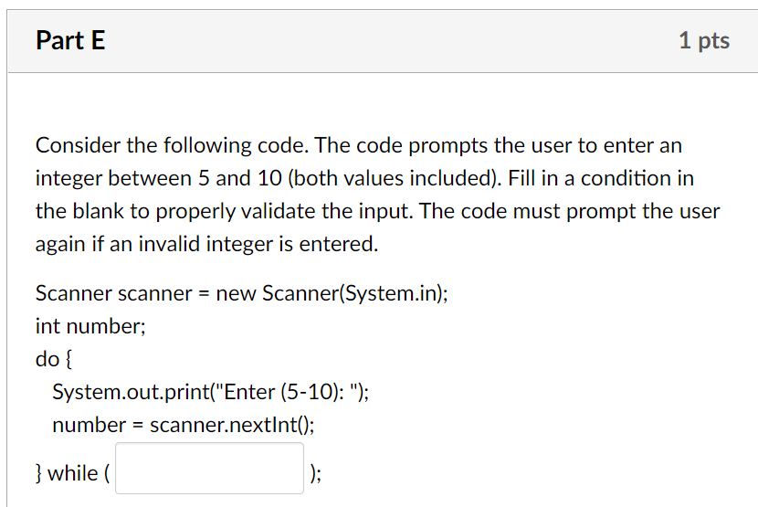 Solved Part A 1 pts Consider the following code. What is the | Chegg.com