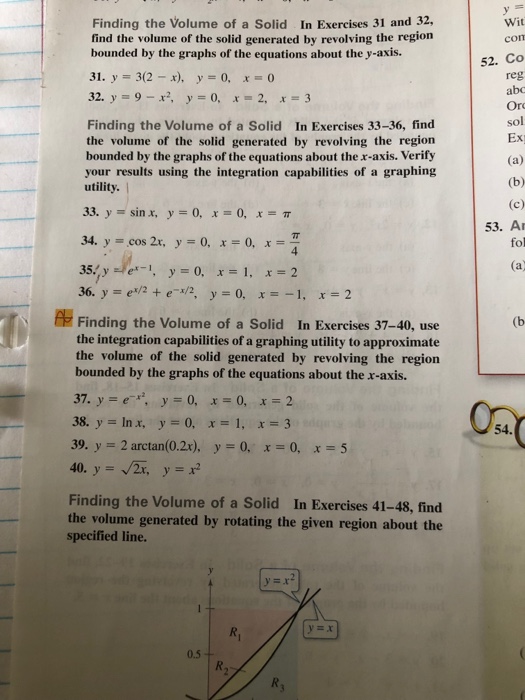 Solved 31, 35 and 37 I keep getting the wrong answers for. | Chegg.com