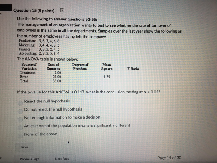 Solved Question 13 (5 points) Use the following to answer | Chegg.com