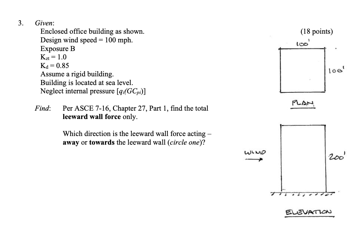 3 18 Points Given Enclosed Office Building As Chegg Com