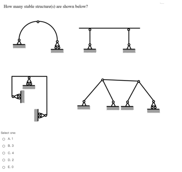 Solved How many stable structure(s) are shown below? Ι Ι Ο \