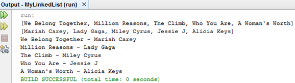 Solved 1. Using python, create three (3) linked lists named | Chegg.com