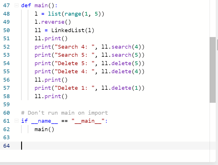Solved Problem 1: Linked List Given a linked list defined by | Chegg.com