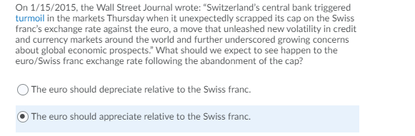 sfr exchange rate