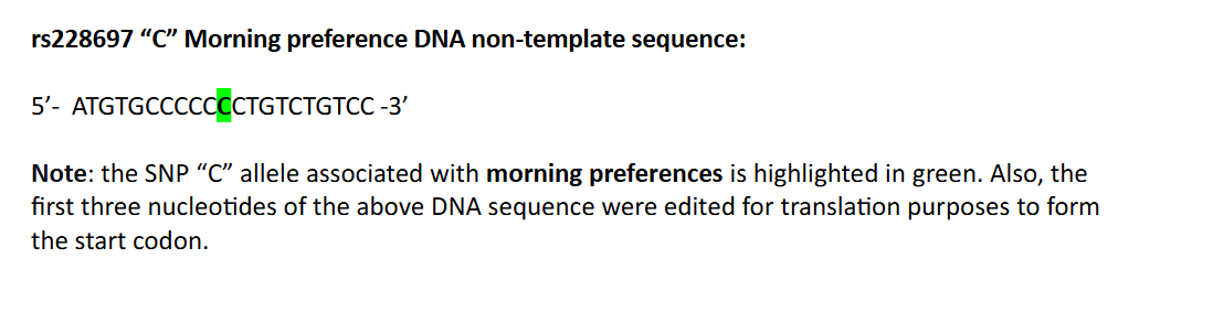 Solved Identify the DNA template strand sequence and its | Chegg.com