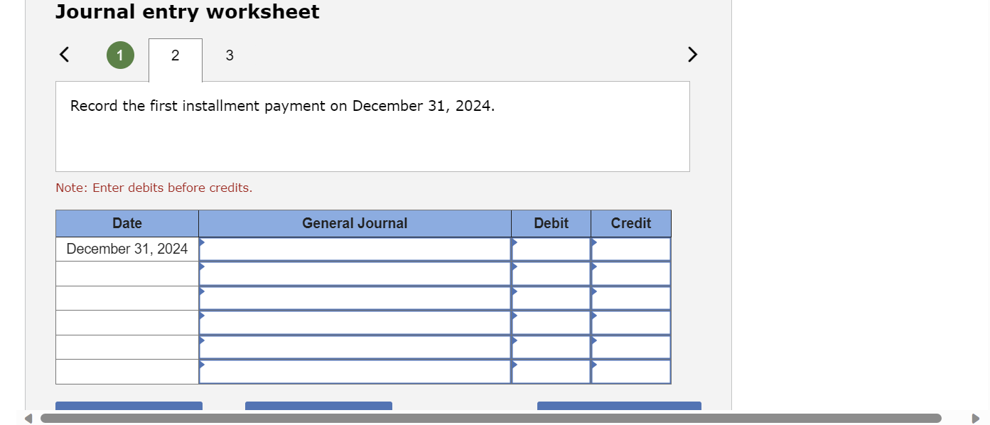 Solved Exercise 14-20 (Algo) Installment note; amortization | Chegg.com