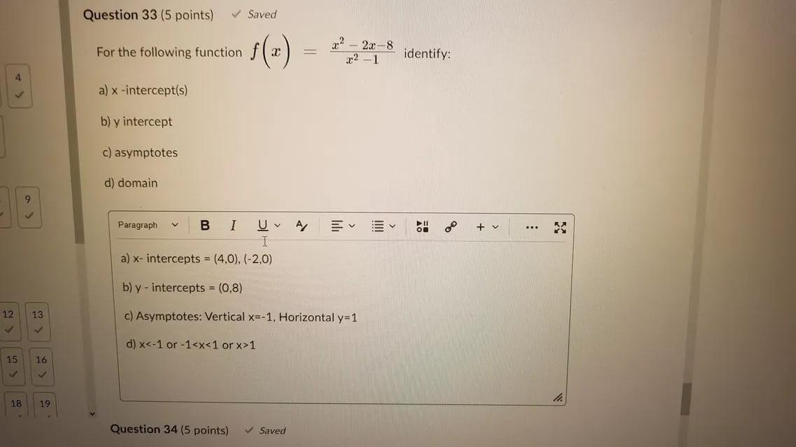 Solved 12 15 18 9 13