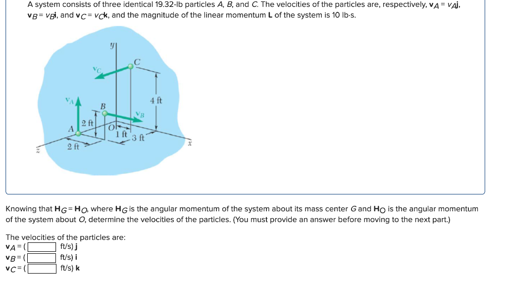 Solved A system consists of three identical 19.32lb