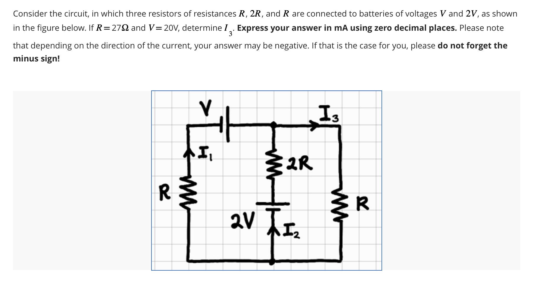 Solved Consider The Circuit, In Which Three Resistors Of | Chegg.com