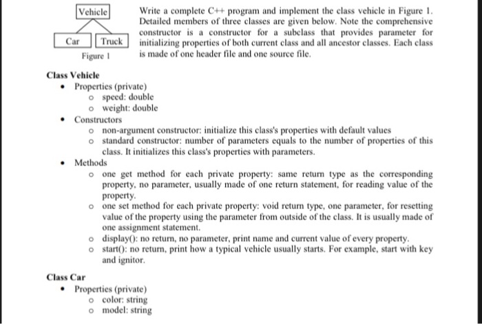 Solved Write a complete C+ program and implement the class | Chegg.com