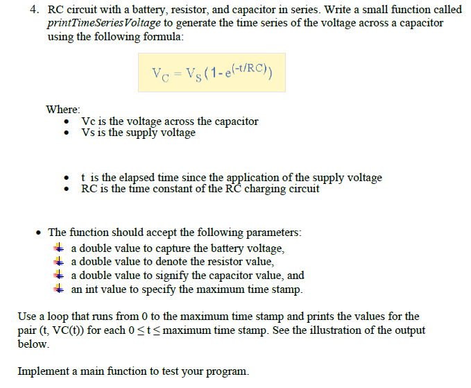 Solved In c++ language write. Please double check outputs