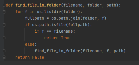 Solved Function name: find_file_in_folder Parameters: The | Chegg.com