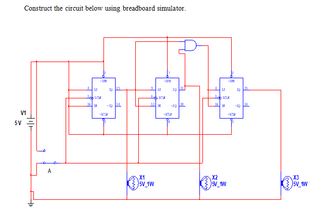 Solved This is a a 3 Bit Synchronous Counter circuit. Can | Chegg.com