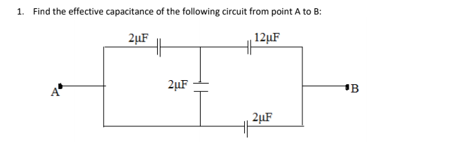 Effective Capacitance Problem Solved Please explain why this is the answer to the | Chegg.com