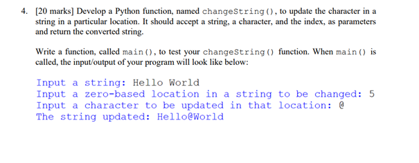 Solved 4. [20 marks] Develop a Python function, named | Chegg.com