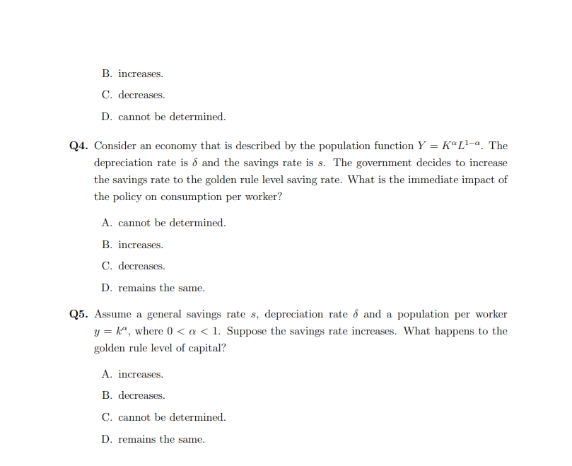Solved Q1. Determine the per-worker production function for | Chegg.com
