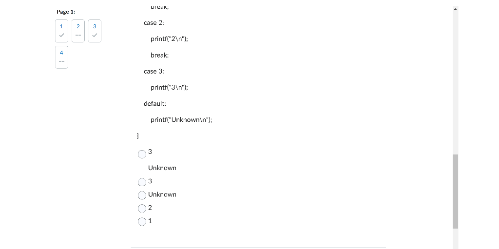 Solved What is the output of the following snippet of C | Chegg.com
