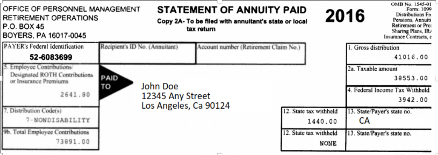 Solved John and Jane Doe are married retired taxpayers who | Chegg.com