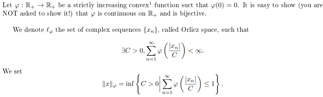 Solved Let 4: R+ + R7 be a strictly increasing convext | Chegg.com