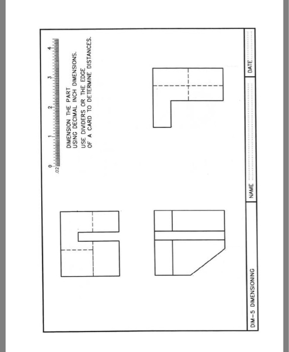 Solved EGR 110 Engineering Graphics Sketching Assignment #4 | Chegg.com