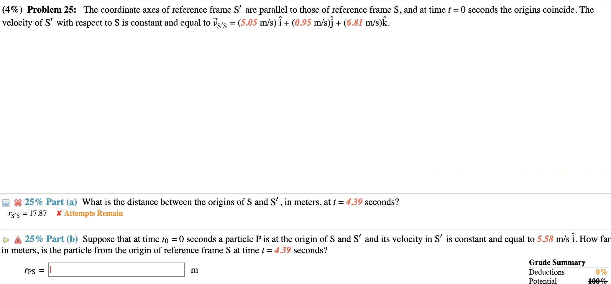 Solved 4 Problem 25 The Coordinate Axes Of Reference Chegg Com   Php8ERk6v