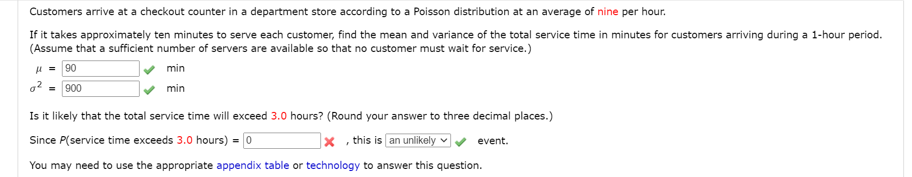 Solved Customers Arrive At A Checkout Counter In A | Chegg.com