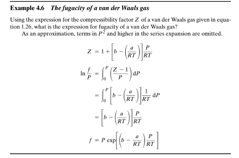 Solved Show that the compressibility factor of van der Waals