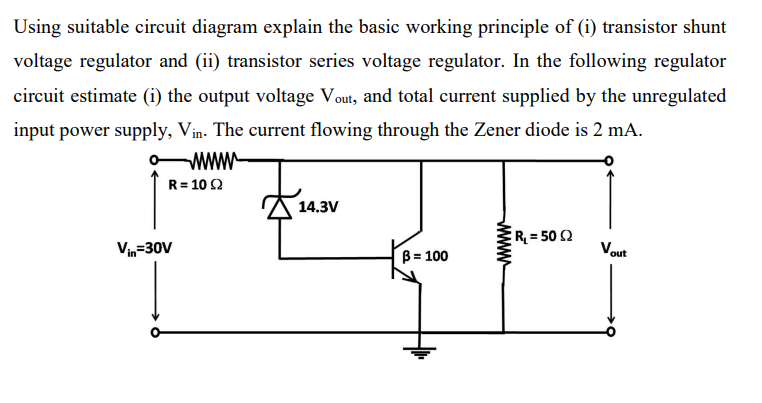 Solved Using suitable circuit diagram explain the basic | Chegg.com