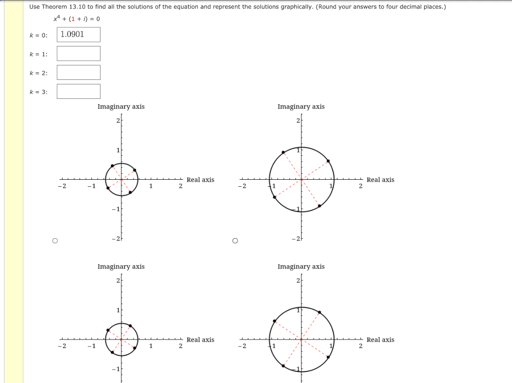Solved Use Theorem 13.10 to find all the solutions of the | Chegg.com