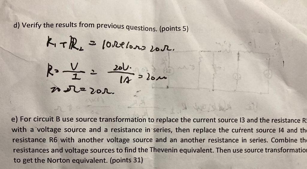 Solved For the following design R1=100 R2=100 R5=502 Va M M | Chegg.com