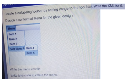 Solved subject is mobile application development and use | Chegg.com